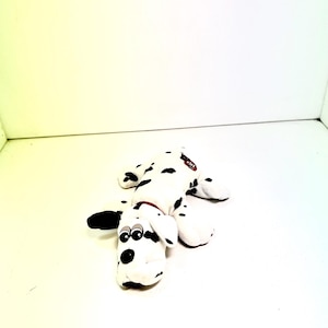 1990s Pound Puppy – Tonka Dalmatian Plush, 8” Vintage Dog Toy