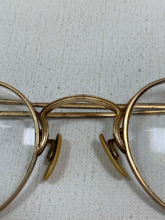 1950s Bausch & Lomb Gold-Filled Round Glasses - image 7