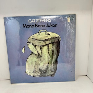 Vintage 1970 Cat Stevens Mona Bone Jakon Vinyl LP - A&M Records Shrinkwrap