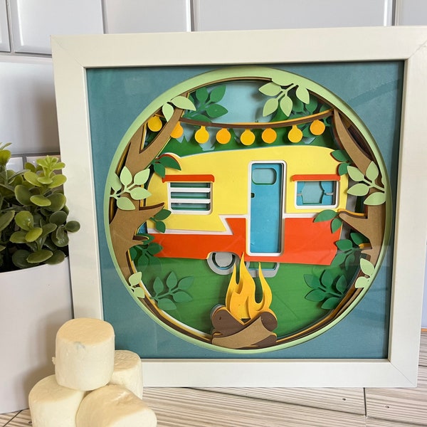 Retro Shadow Box Etsy