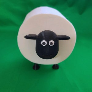 Sheep Spare Toilet Paper Roll Holder - Toilet Paper Holder - Toilet Roll Holder - Toilet Paper Holder Free Standing - Toilet Paper Storage