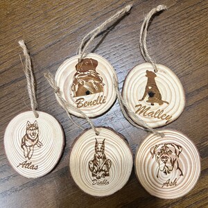 Custom Pet Christmas Ornaments