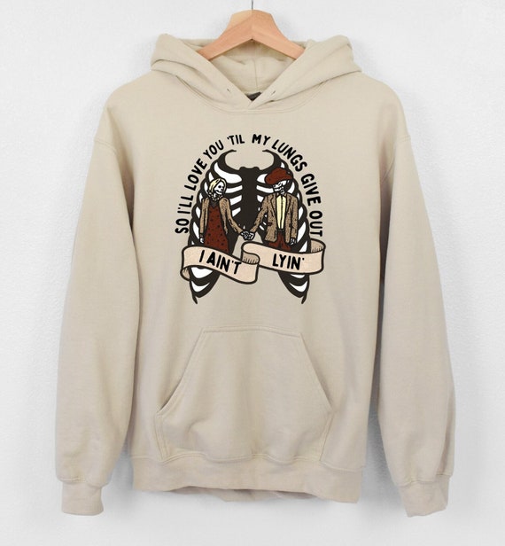Tyler Childers Hoodie Till My Lungs Run Out Shirt Yellow Stone Hoodie Yellow Stone Shirt Custom Shirt Tik Tok Shirt Etsy
