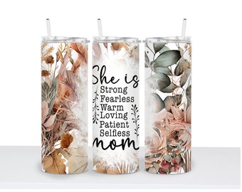 tumbler for mom, mothers day gift, 20oz tumbler, trending tumbler, floral tumbler, gift for her