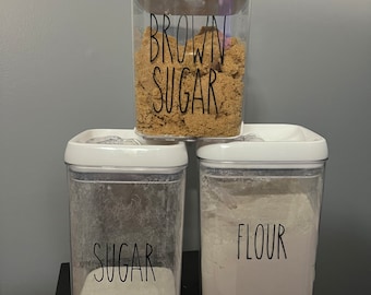 Pantry Labels - Rae Dunn Print