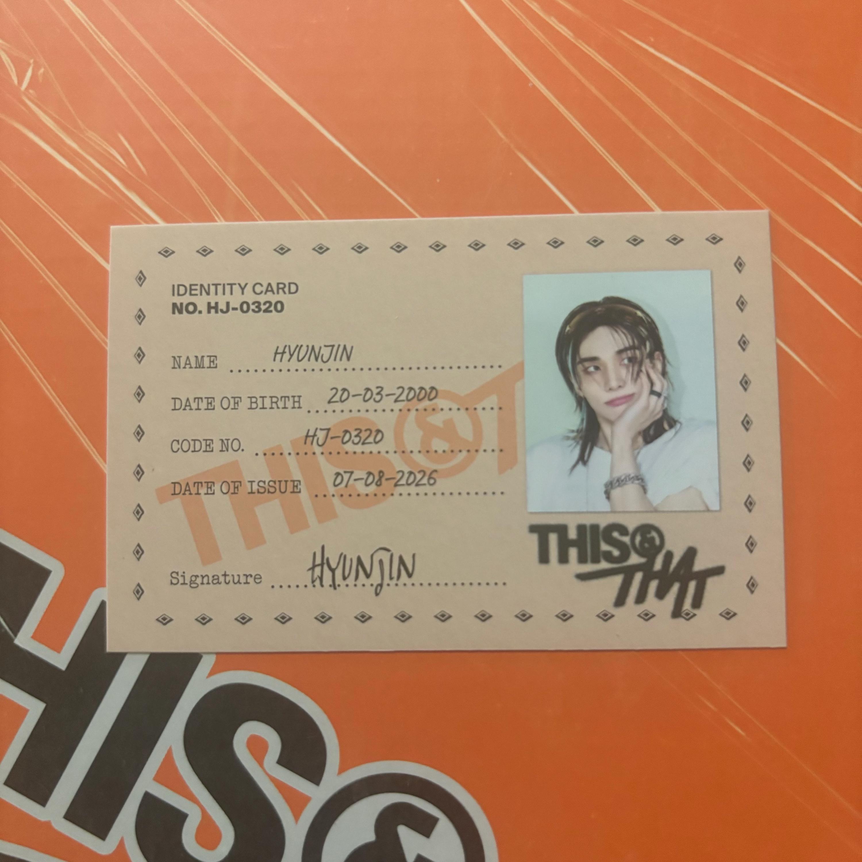 Hyunjin Id - Etsy