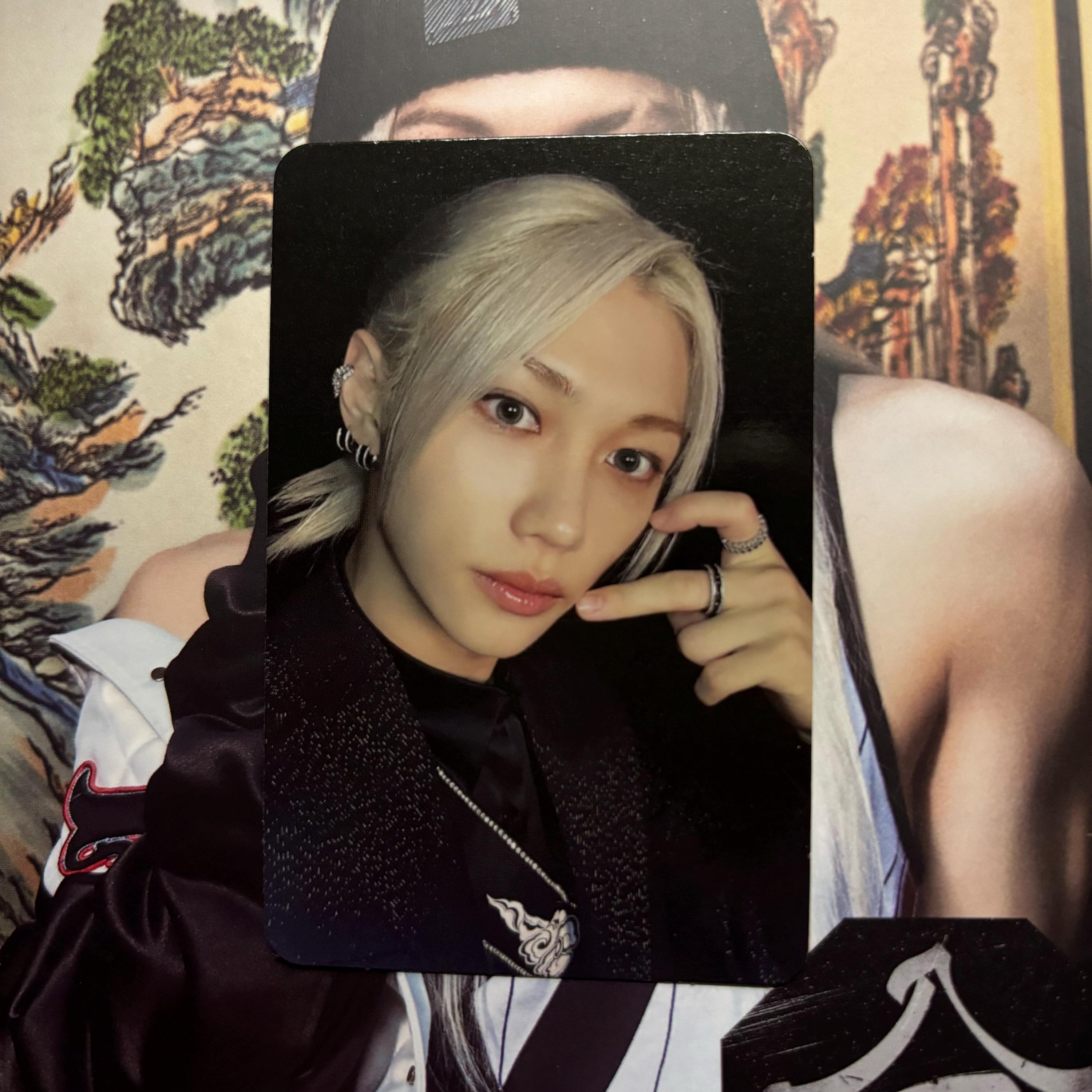 stray kids フィリックス トレカ バインダー オンコン Felix Official Photocard Stray Kids Hop Accordion Ver JYP Ent Kpop