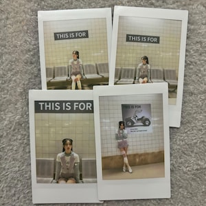 Twice Mina Girlfriend Material Polaroid