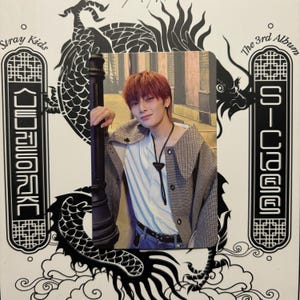 Carte photo officielle 5 étoiles exclusive Target Stray Kids I.N.