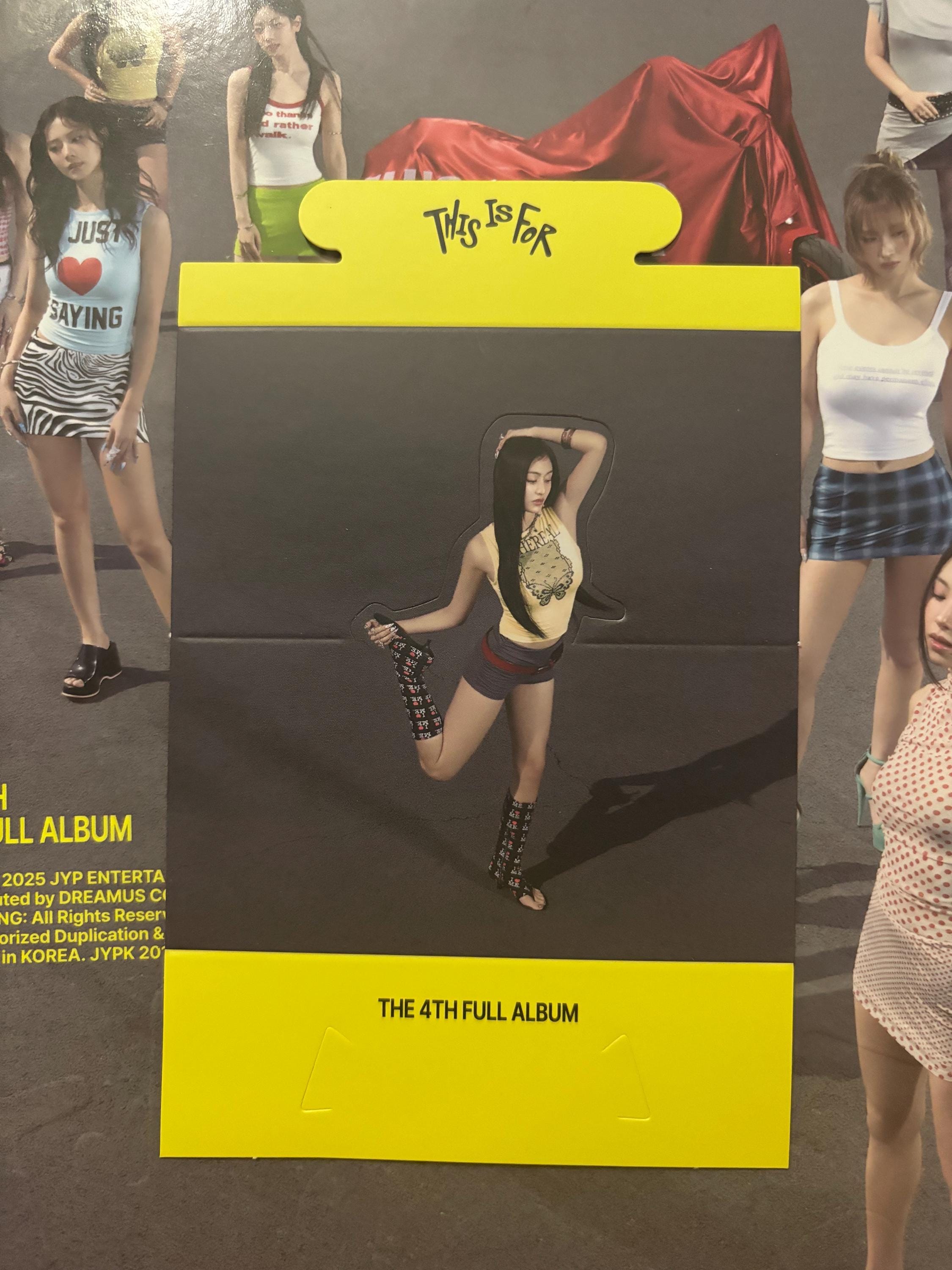 Twice Jihyo This is for Official Standee - Etsy