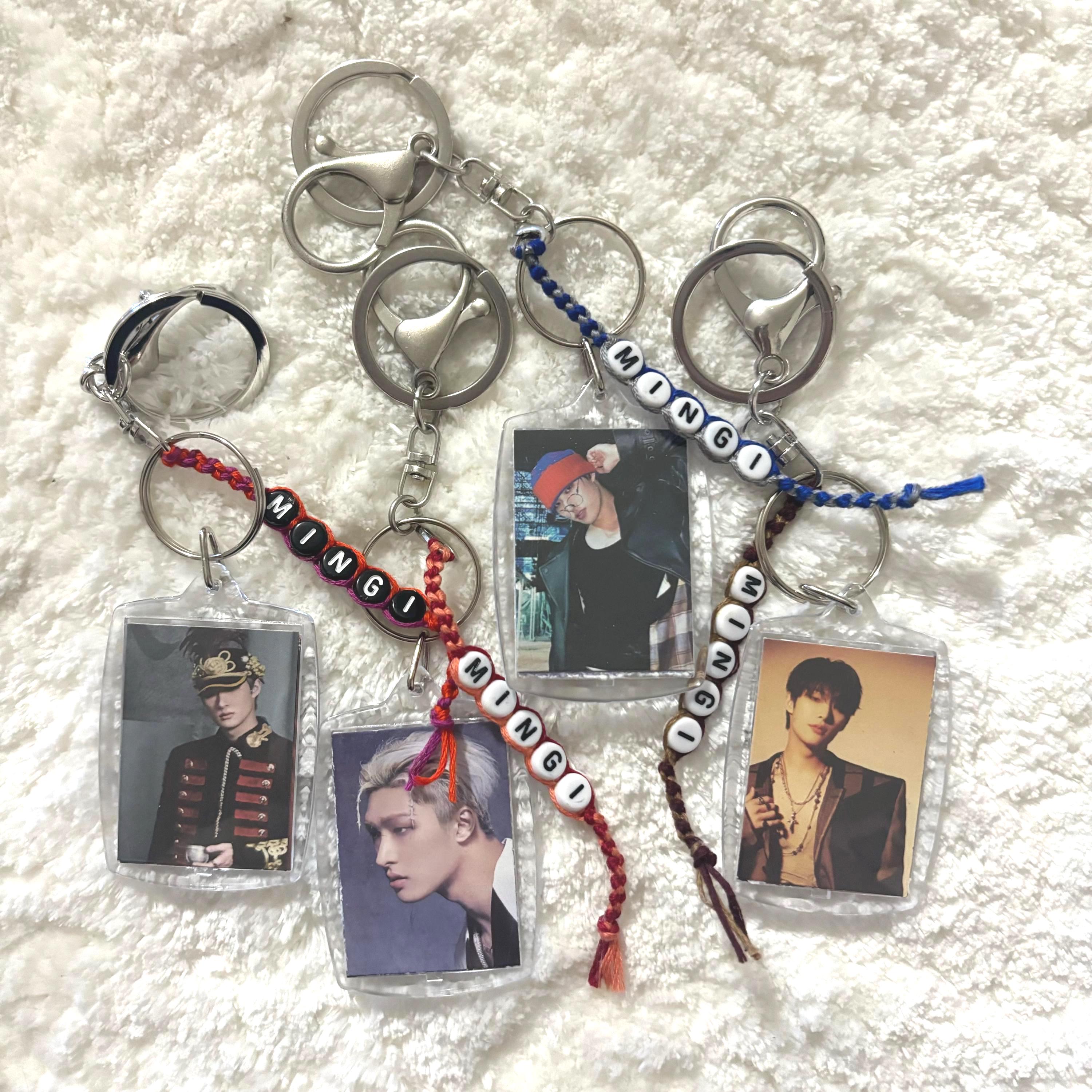 Ateez Photo Keychain Mingi - Etsy