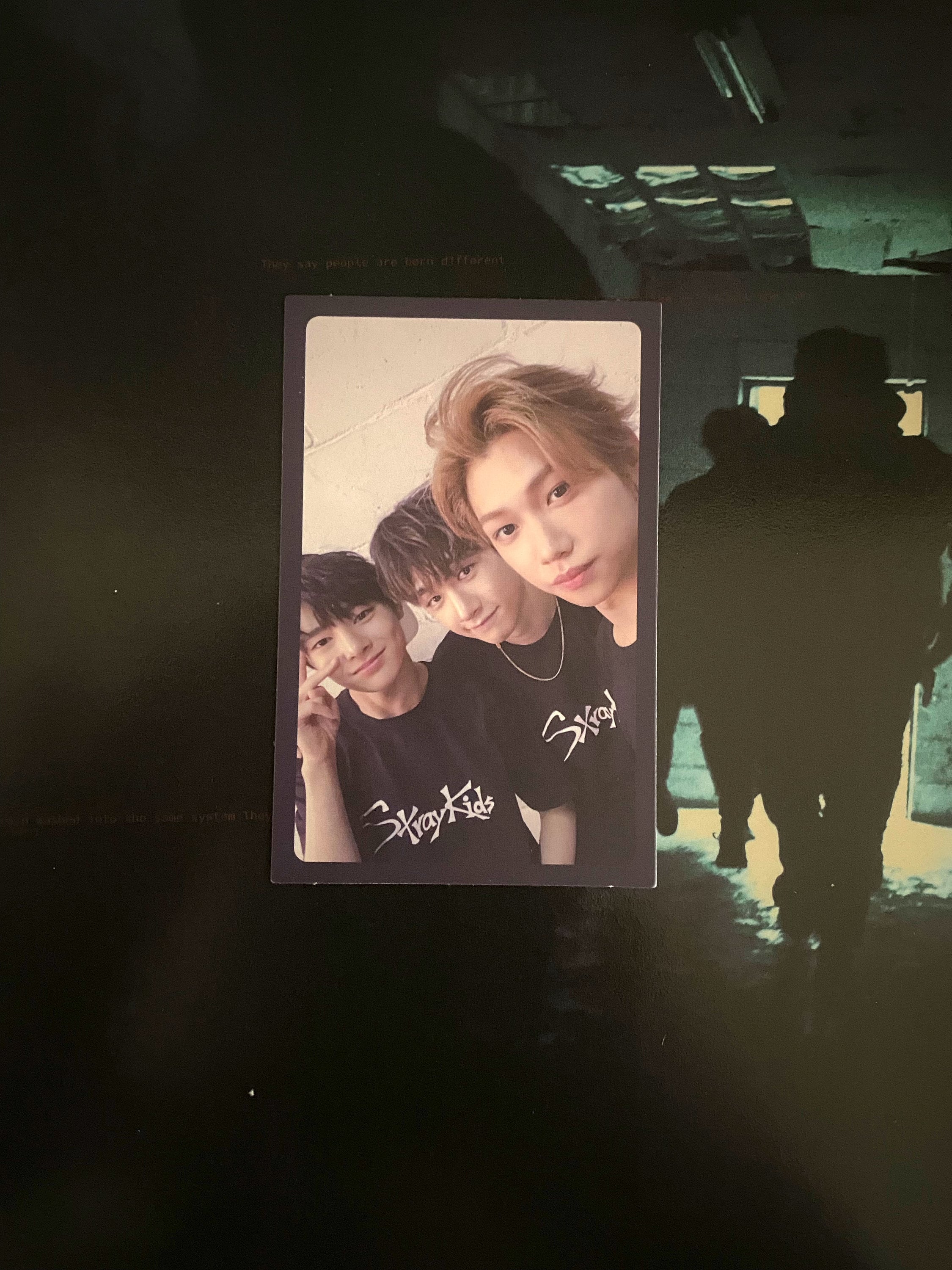 Stray Kids I Am Not Official Unit Photocard | Bang Chan, Felix