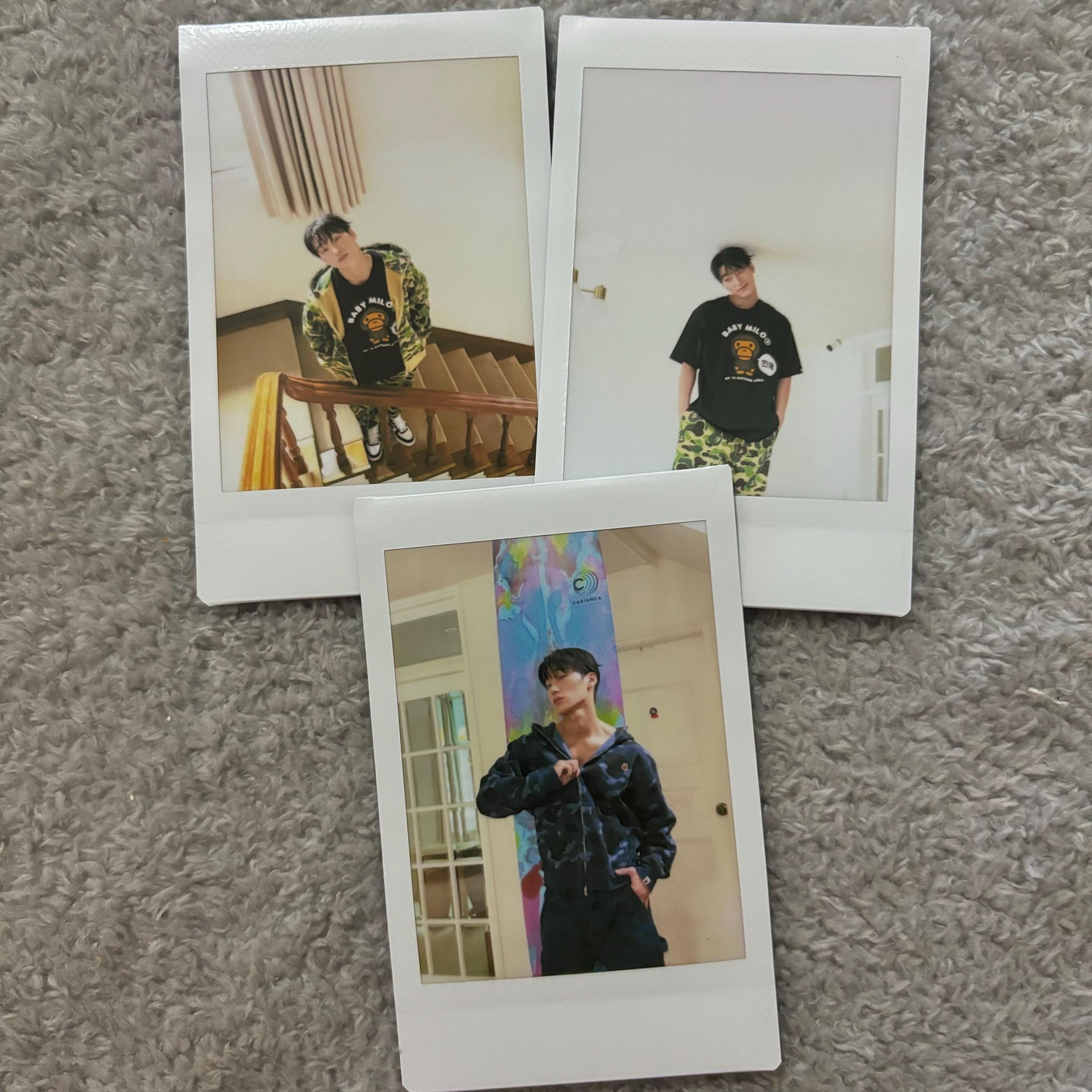 Ateez San Polaroid - Etsy