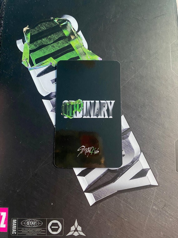 Stray Kids Oddinary Apple Music Pre-order Benefit Photocard