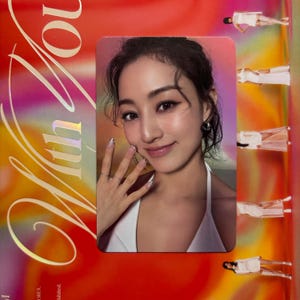 Carte avec photo officielle Twice Jihyo With Youth