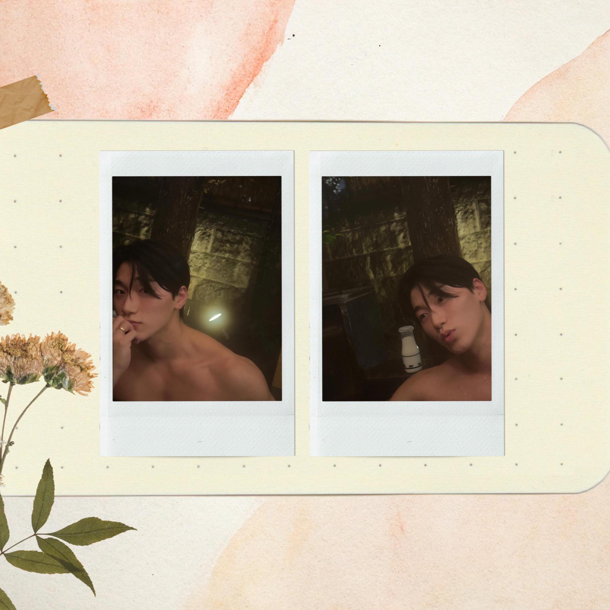 Ateez San Polaroid - Etsy