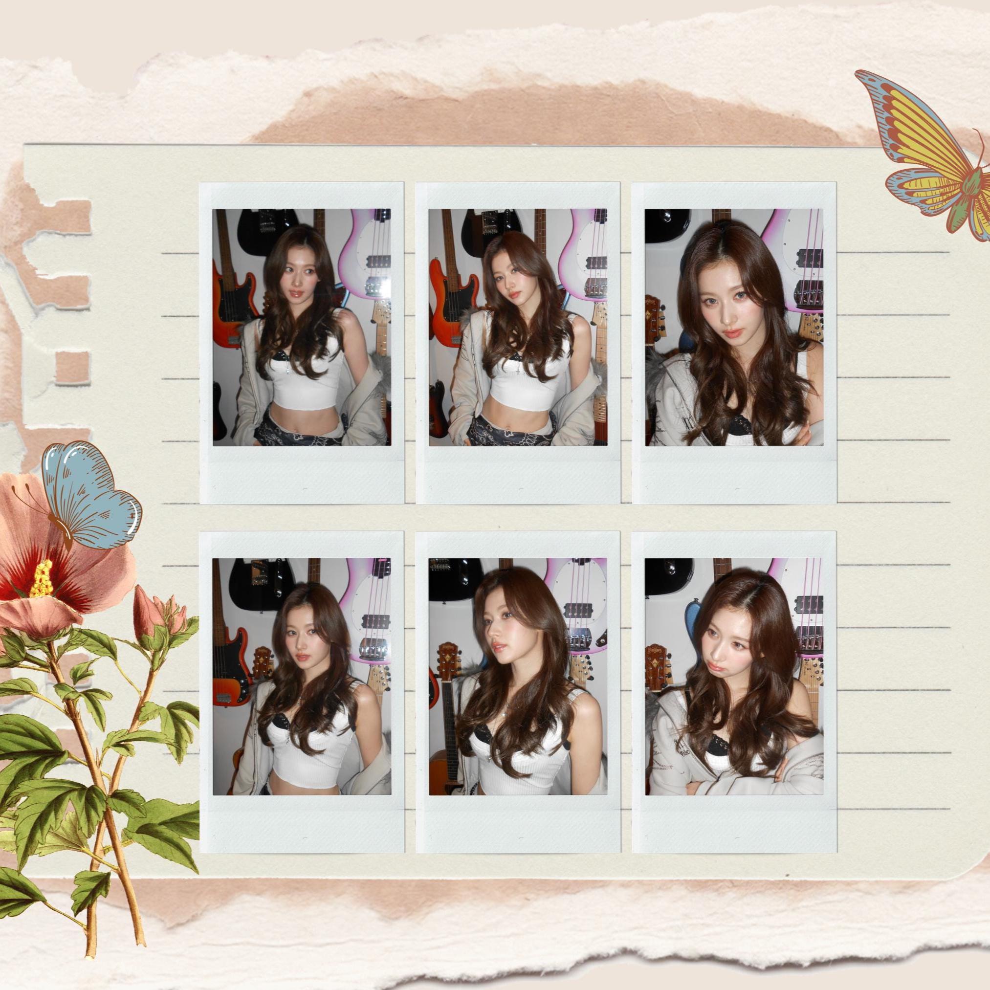 TWICE サナ　SANA チェキ Polaroid Twice Sana Polaroid - Etsy