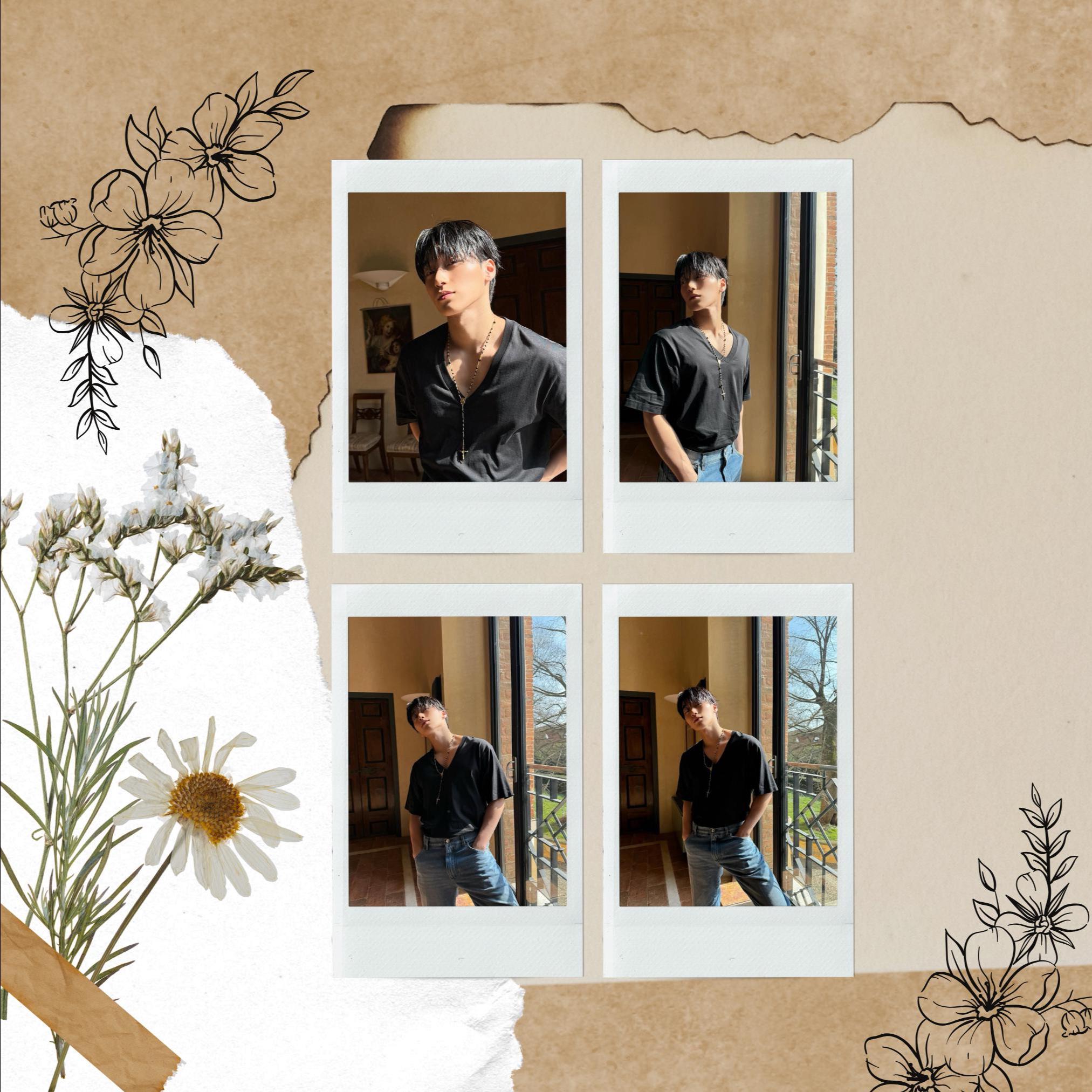 Ateez San Polaroid - Etsy