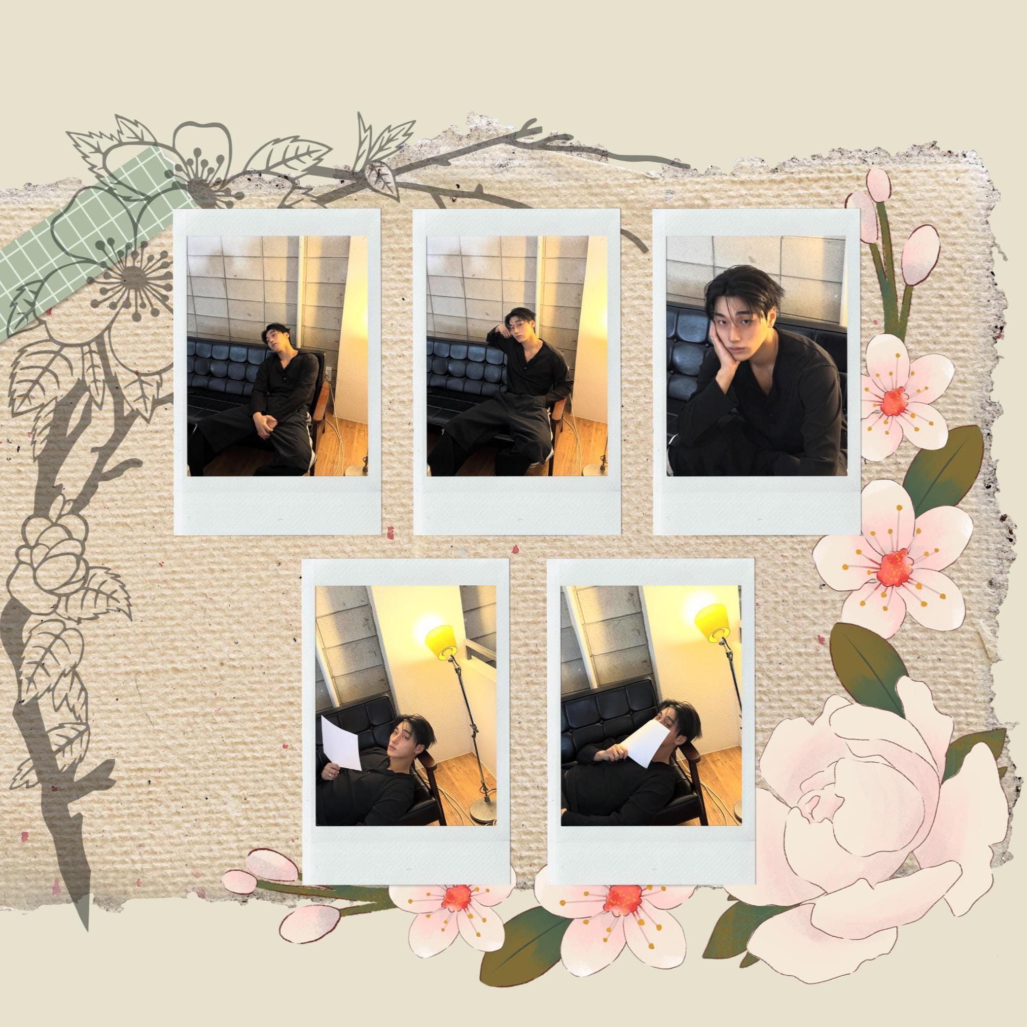 Ateez San Polaroid - Etsy