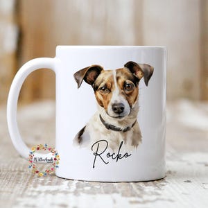 Personalised Jack Russell Mug l Pet Mug l Gift from Dog l Dog Lover Gift l Dog Dad Gift l Dog Mum Gift l Dog Owner