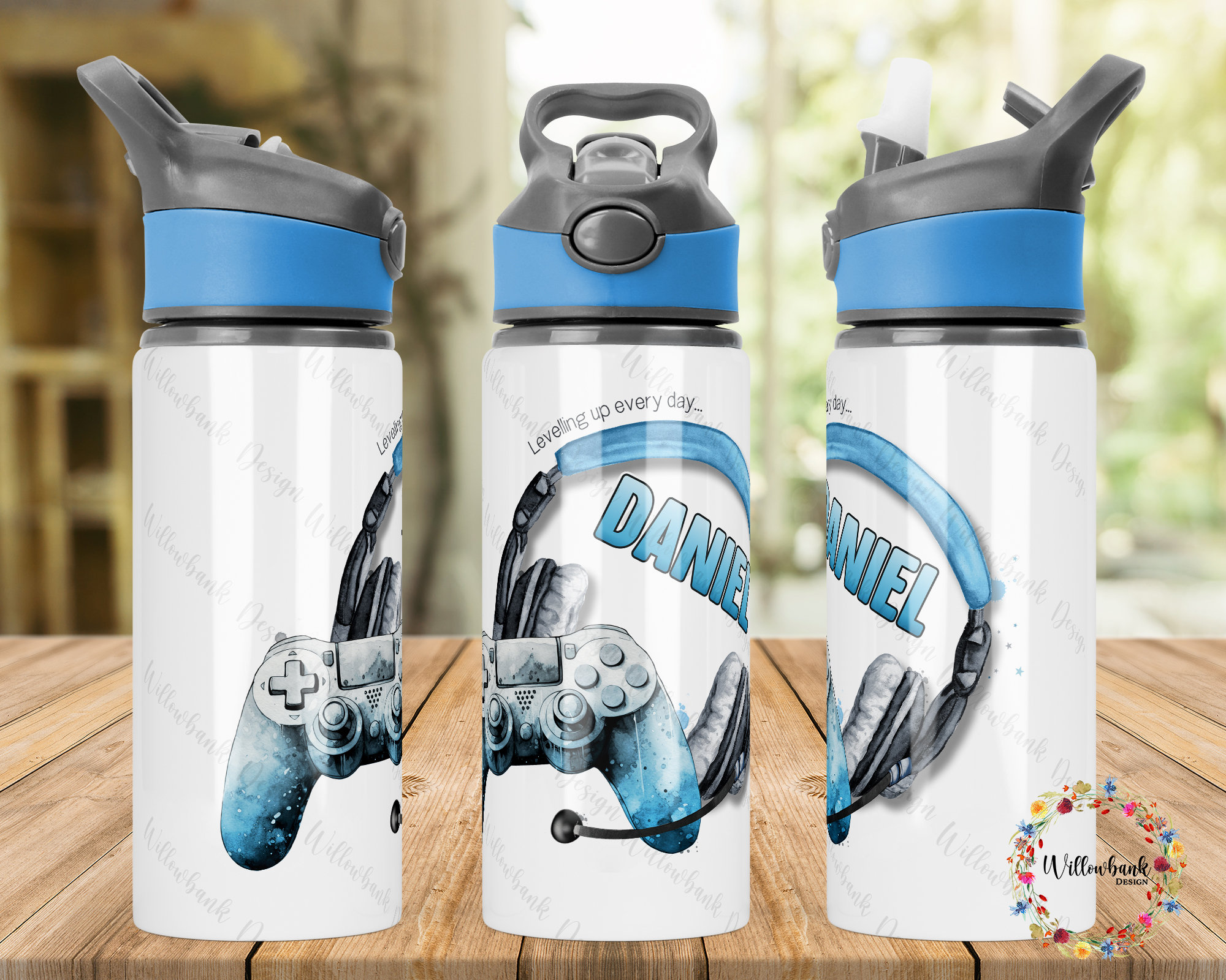 Personalized Roblox Robot Video Game 12oz Kids Stainless Tumbler Water  Bottle