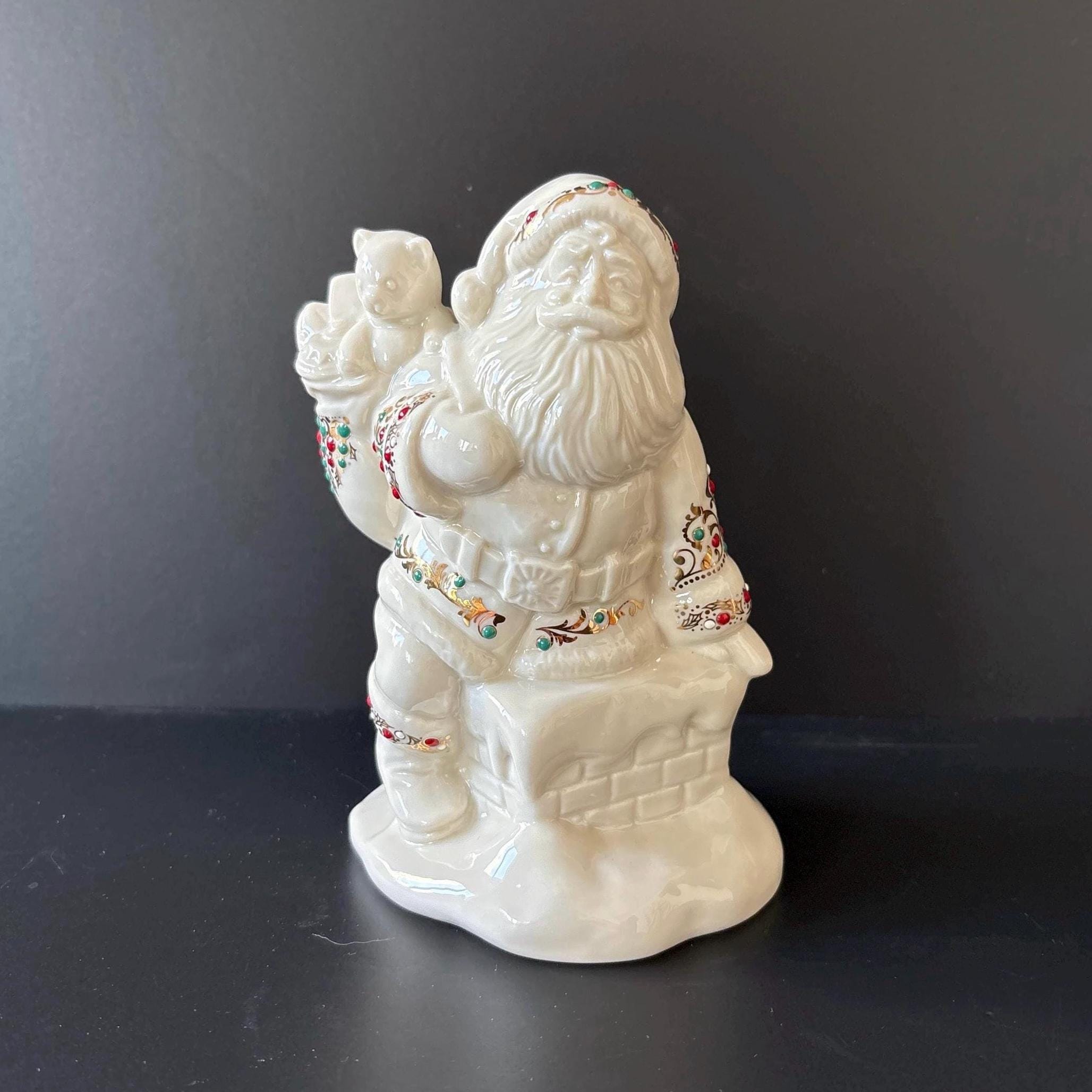 Lenox Santa Figurine - Etsy