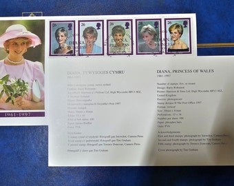 Princess Diana stamps collection