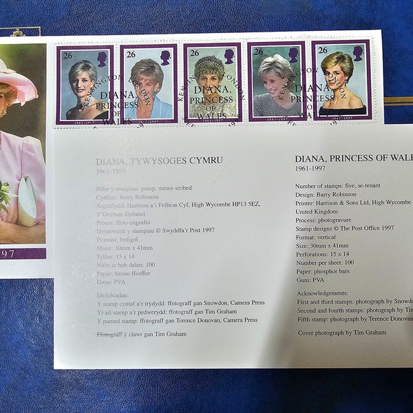 Princess Diana stamps collection