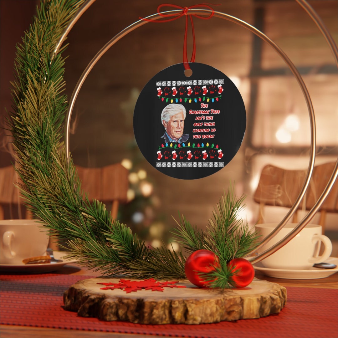 Keith Morrison Light up the Room Metal Christmas Ornament, Holiday