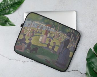 Ein Sonntag auf La Grande Jatte von Georges Seurat Laptop Tasche