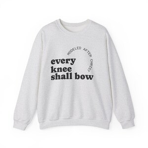 Christian T Shirt Unisex Heavy Blend Sweatshirt, Religious Crewneck Jumper, Christian Apparel, Faithful Pullover, Jesus Gift, Christian