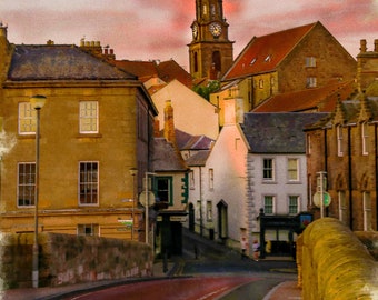 Berwick-Upon-Tweed - Britannia Series (Northumberland) - Watercolor Illustration from APCrowley Studio