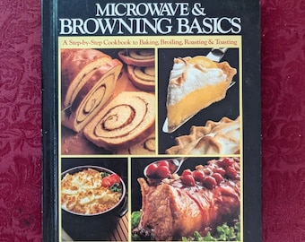 Vintage 1980s Microwave Cookbook: Litton Guide, Retro Kitchen Recipes