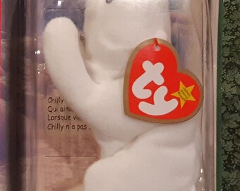 Ty Beanie Baby - Chilly the Polar Bear - New In Package Toy - Vintage McDonald&#39;s Toy