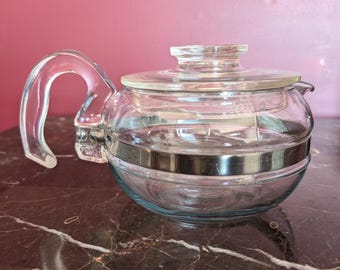 ヴィンテージ パイレックス フレームウェア 6カップ ティーポット