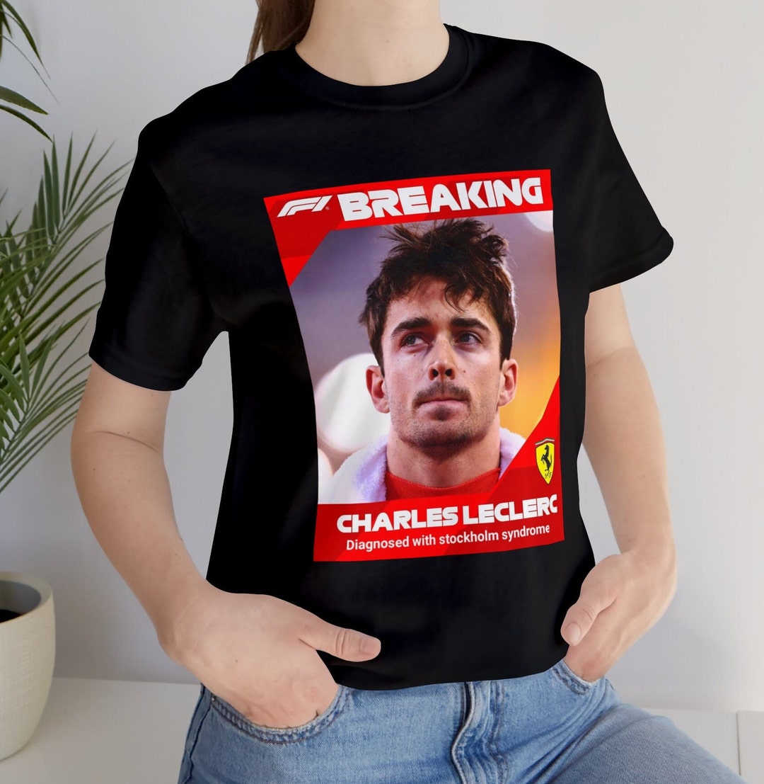 Charles Leclerc Stockholm Syndrome Ferrari Formula 1 Shirt F1 Funny Etsy