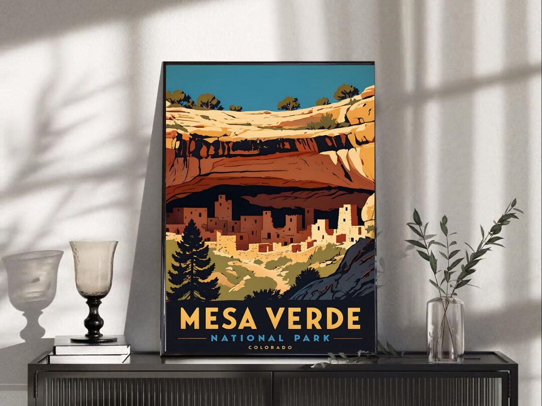 3 Joshua Tree National Park Vintage Travel Poster Retro Desert Wall Art ...