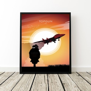 Plakat dekoracyjny Topgun Art Print