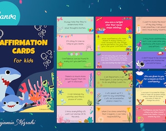 Positive Affirmation Cards, Encouragement Notes (Digital Download)