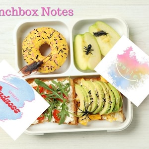 Lunch Box Notes for Kids, Lunchbox Notes For Boys & Girls, Positive Affirmations, Encouraging Notes For Kids, Instant Download Lunch notes