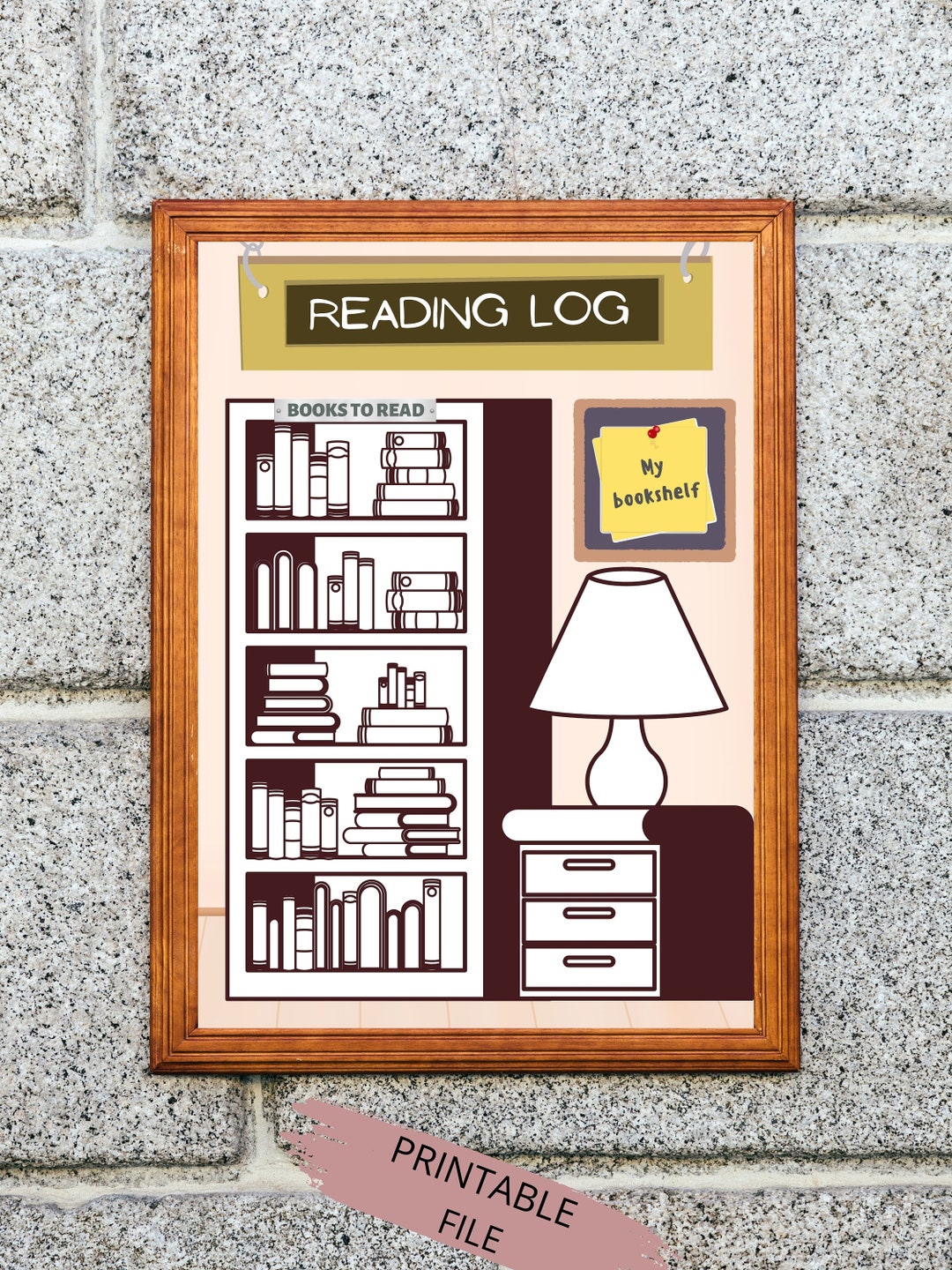 Kids Reading Log Printable, Sloth Theme (digital Download) - Etsy