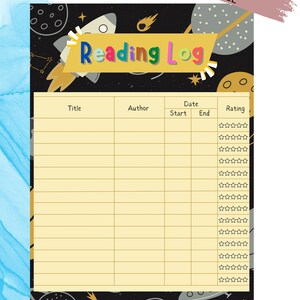 Druckbares Lesetagebuch für Kinder, druckbares Lesetagebuch für Kinder, Lesetagebuch für Kinder, druckbares Lesetagebuch für Kinder, Leseanreiz