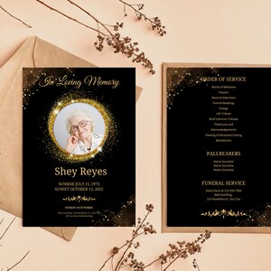 Printable Funeral Program Template Obituary Template for Funeral Memorial Program Funeral Program Announcement Editable Printable Funeral