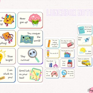 Appunti per il pranzo dei bambini, Appunti per il pranzo per bambini, Appunti per il pranzo, Modelli per appunti per il pranzo, Affermazioni positive per i bambini, Fatti interessanti