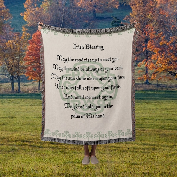 Irish Wool Blanket Etsy