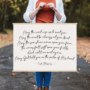 Irish Blessing Irish Baby Blessing| Wedding Blessing Irish Prayer Celtic Blessing|Irish Wedding Gift |Irish Home Blessing|Irish Housewarming