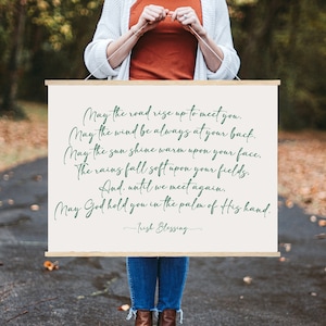 Irish Blessing Irish Baby Blessing| Wedding Blessing Irish Prayer Celtic Blessing|Irish Wedding Gift |Irish Home Blessing|Irish Housewarming