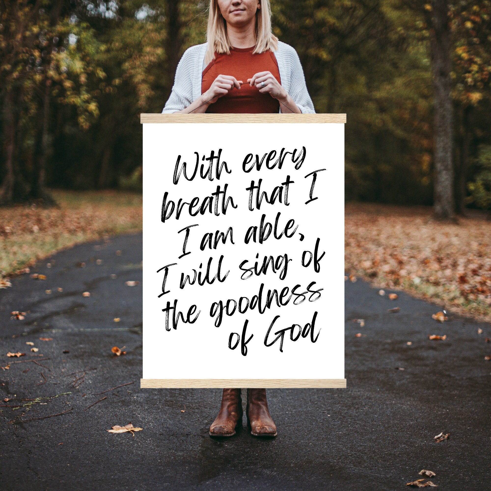 Goodness Of God Psalm 27 13 Faith Poster Christian Poster Modern Bible Goodness of god psalm 27 13 faith poster christian poster modern bible