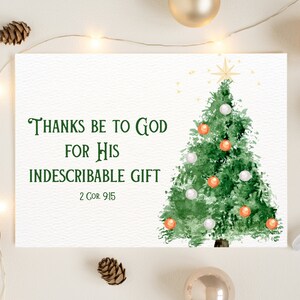Christmas Scripture Holiday Wall Hanging | Christian Holiday Mantel Decor | Christmas Tree Sign | Watercolor Scripture Large Christmas Sign