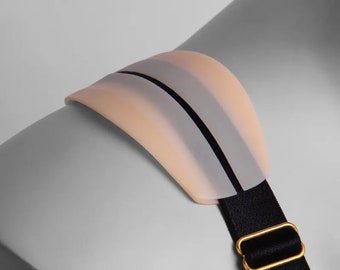 Anti-Slip Silicone Bra Strap Shoulder Cushion Pad w/ FREE Storage Zipper Case